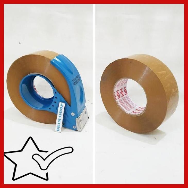 

[DMS] LAKBAN COKLAT 2" 2INCH JUMBO GULUNGAN BESAR