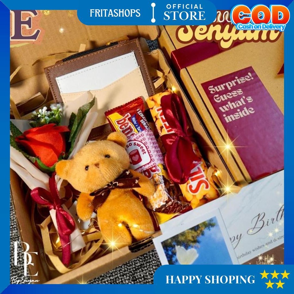 

Hampers Snack Box Cokelat Kado Ulang Tahun Wisuda Hadiah Pacar Gift Box Buket Murah Jajan Skripsi Sempro Valentine Hari Guru Hari Ibu Anniversary Cewek Cowok Set Kado Murah Unik Bermanfaat Spesial Senyum Sale