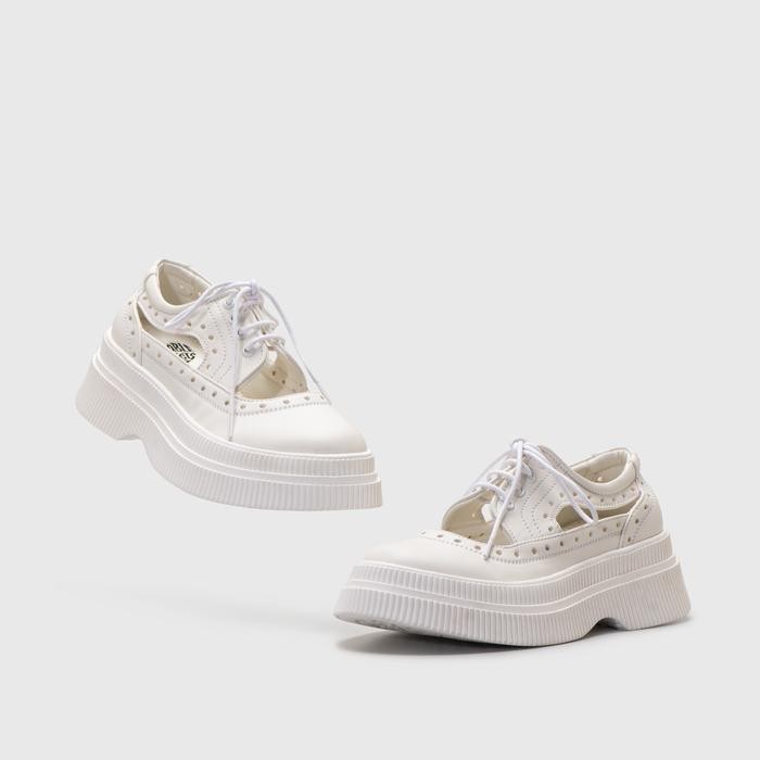 Adorableprojects - Luciella Platform White - Sepatu Oxford Shoe Shoes