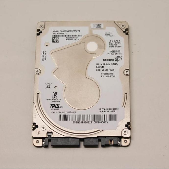 BEBAS ONGKIR - HARDDISK NOTEBOOK SEAGATE SSHD 500 GB SATA 2.5