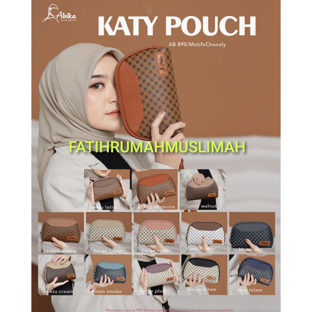 NEW / TERBARU / ABIKA / ABIKA POUCH / POUCH ABIKA / POUCH / KATY POUCH / KATY POUCH/ ABIKA POUCH