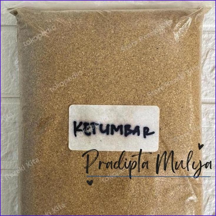 

Stok Ready.! Ketumbar Bubuk Sangrai Murni 1 Kg / Pure Coriander Powder 1000 Gram