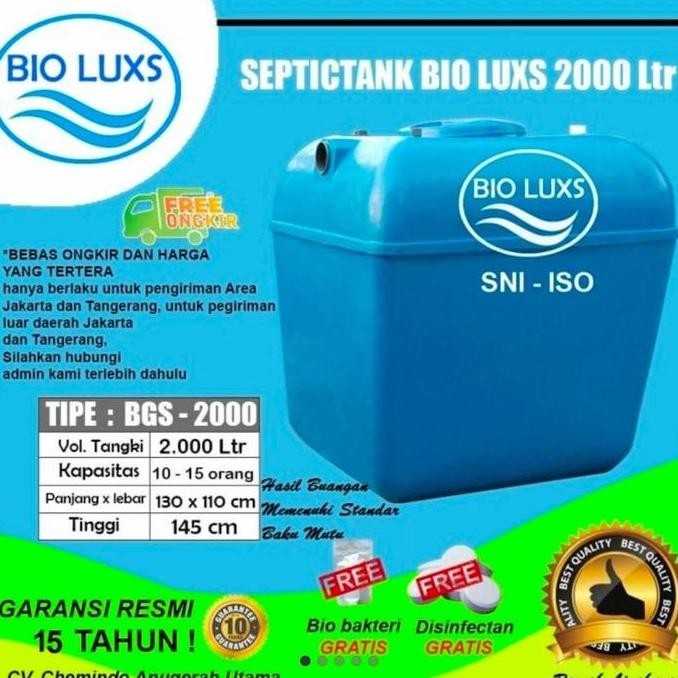 TERBARU - septictank, septictank biotech, biofil 2000 liter