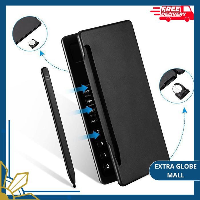 

KALKULATOR LIPAT CALCULATOR ILMIAH SCIENTIFIC E-WRITER LCD NOTE PEN S9 HIGHT CLASS !!