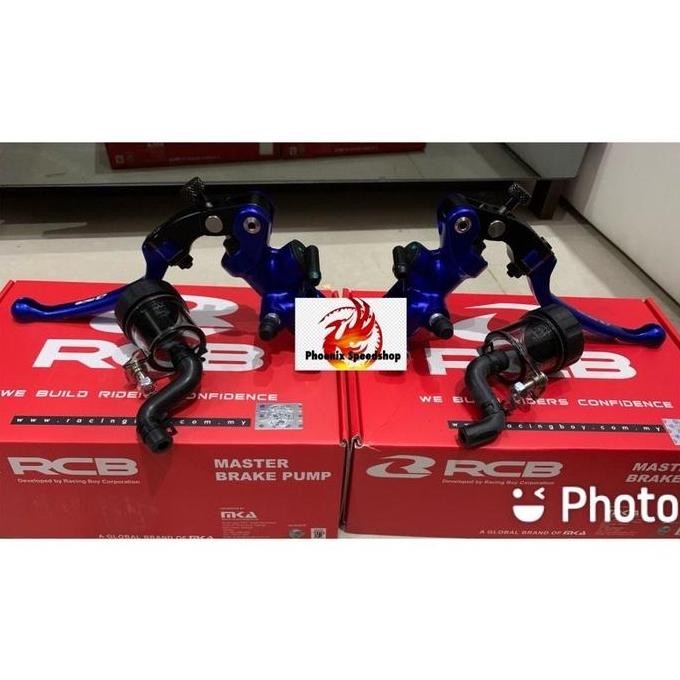 Paket Master Rem RCB Radial S1 Kiri Kanan Blue