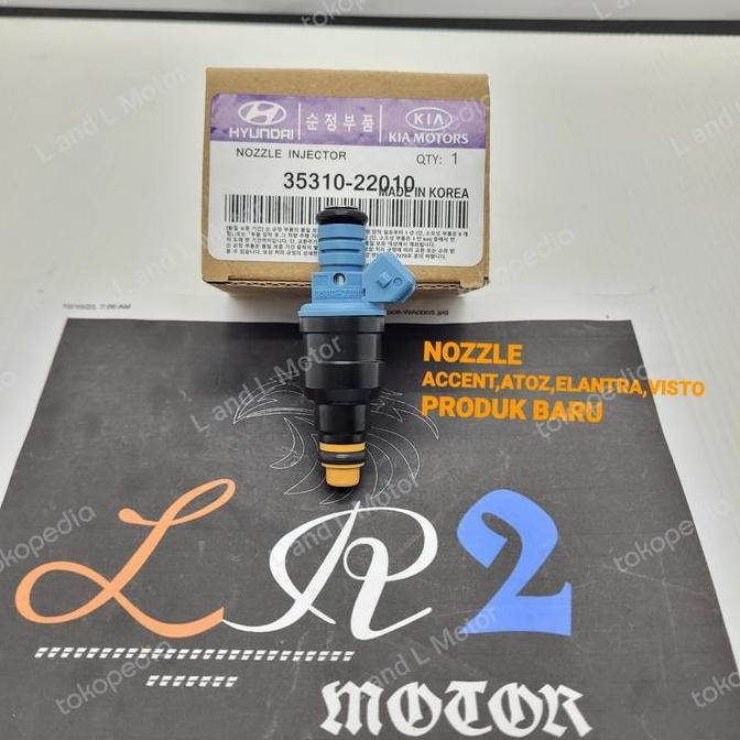 . NOZZLE NOSEL INJEKTOR INJECTOR ACCENT ELANTRA VISTO ATOZ