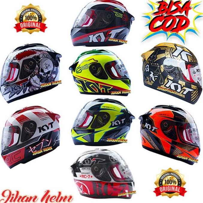 TERLARIS - Helm / Helm KYT / Helm KYT RC7 Motif Terlaris