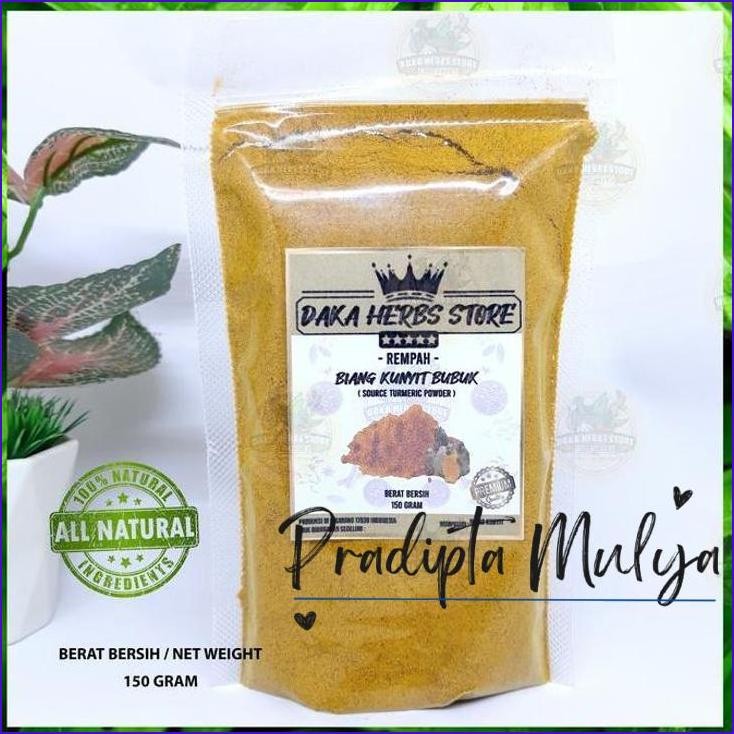 

Stok Ready.! Biang Kunyit Bubuk Asli 100%
