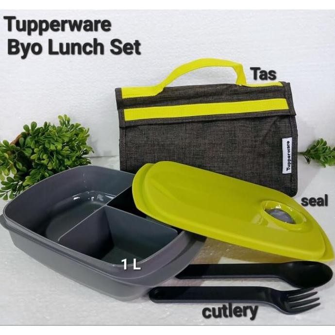 Murah Tupperware Byo Lunch Box Set Tempat Bekal Makan