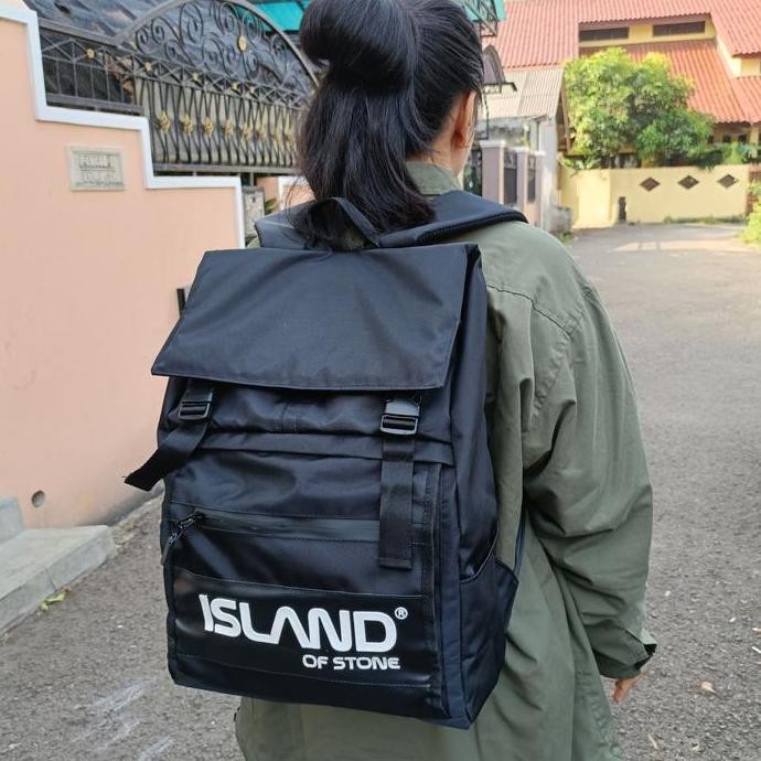 TAS RANSEL BACKPACK ISLAND OF STONE FASHION PRIA DAN WANITA