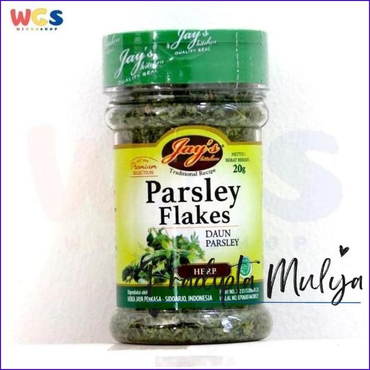 

Cuci Gudang..!! Jays Parsley Flakes Daun Parsley Herbal 20 Gr