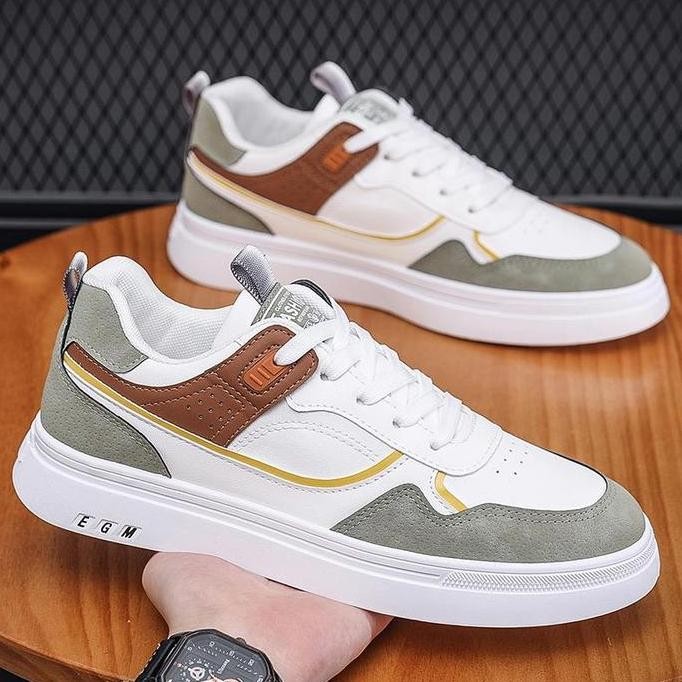 Sepatu Sneaker Pria Import - AIR MARINFORD Sneaker Runing Shoes - Sepatu Kasual Santai Fashion Pria 