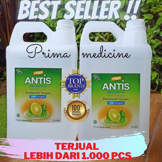 NEW ANTIS Hand Sanitizer 5 Liter