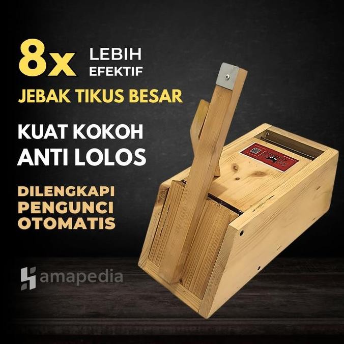 TERMURAH - Perangkap Tikus Besar Ukuran Jumbo / Jebakan Tikus Got Perangkap Tikus Super Ampuh