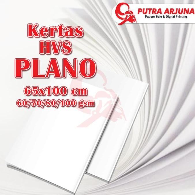 

NEW KERTAS HVS, 60, 70, 80, 100 gsm - 65x100cm PLANO - 500 LEMBAR