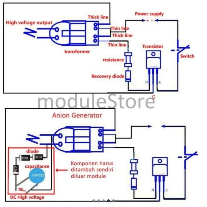 [Expert] 15KV High Voltage Transformer Trafo Ignition Arc Generator
