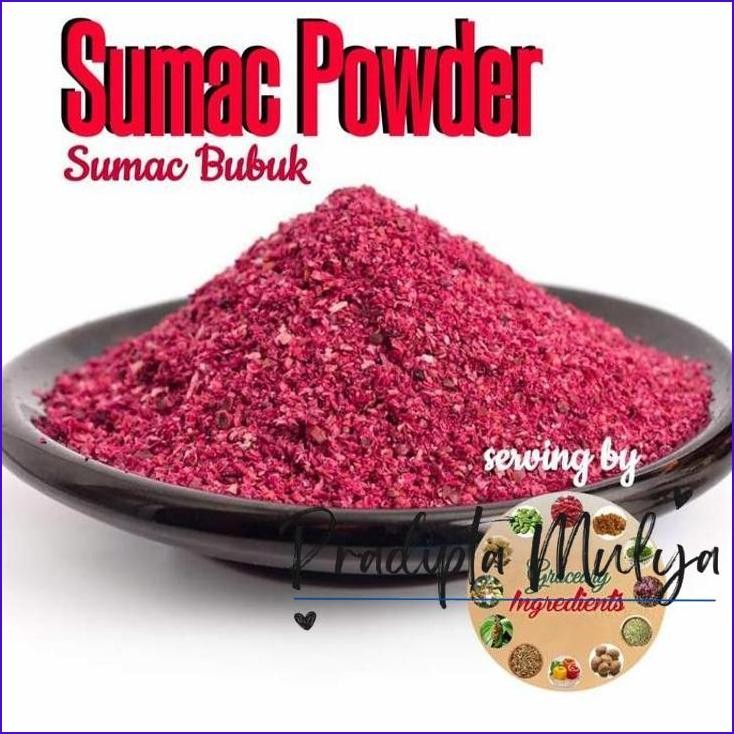 

New..!! Summac Powder 100 Gram / Sumac Bubuk 100 Gram