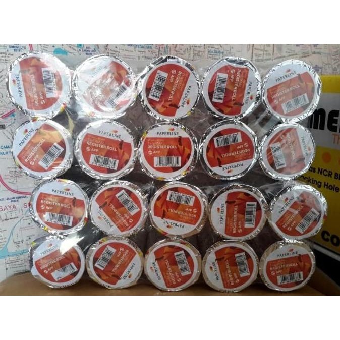 

NEW kertas rol kasir thermal Paperline 57 x 50 - 1 karton