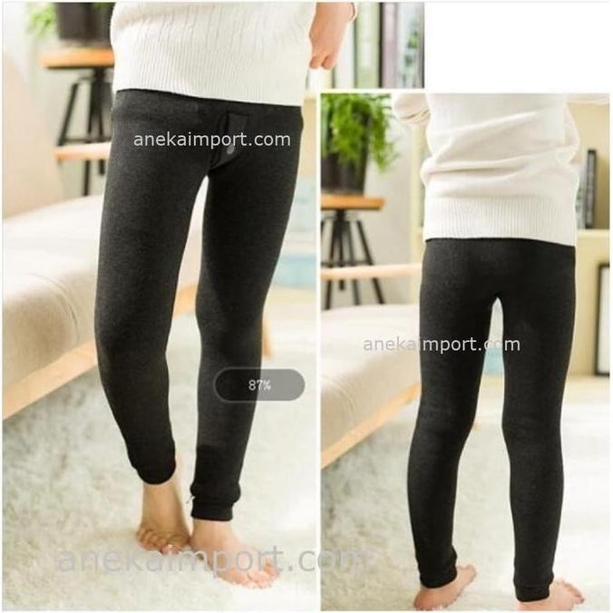 Legging Winter Thermal, leging Anak Cowok musim dingin ls