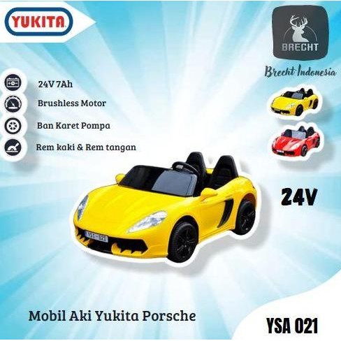 Mainan Mobil Aki Yukita YSA-021 24volt MURAH