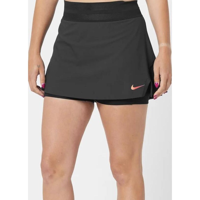 HOT SALE NikeCourt Slam Women's Tennis Skirt Rok Tenis Black