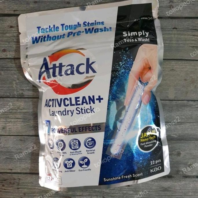 TERBARU - Attack Pods Capsule Laundry Stick Japan Singapore Tide Persil  Breeze