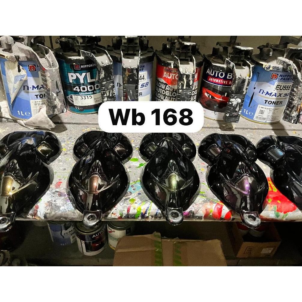 cat hitam lembayung/lembayung hitam pu/cat lembayung merah,biru,violet,kuning dan hijau 500ml