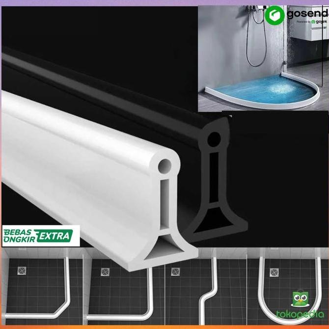 Karet Penahan Air Pintu Kamar Mandi Water Stopper Bathroom Wastafel