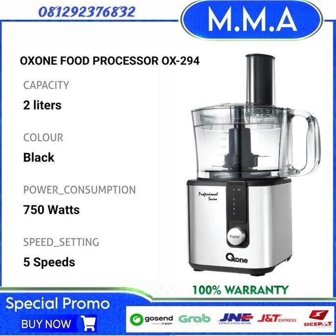 Food Processor Oxone Ox 294 Professional