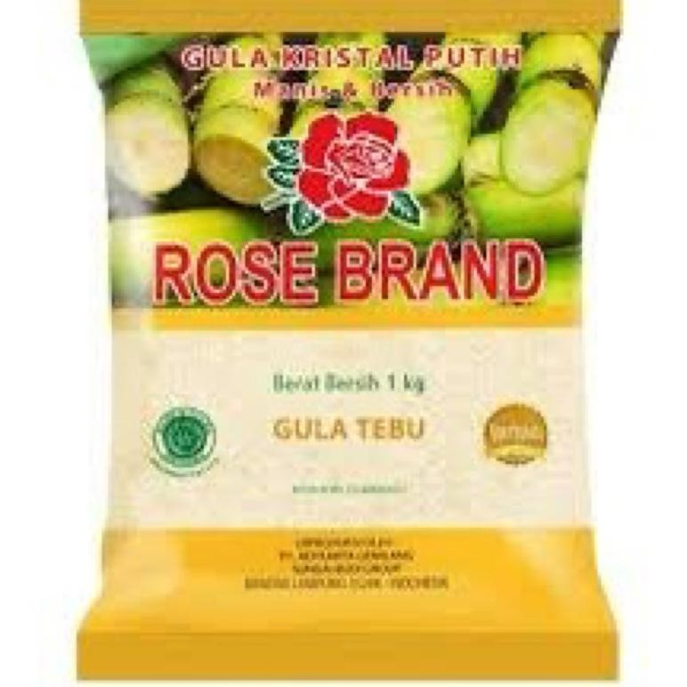 

Gula Rose Brand 1Kg Murah Ready- Gula Pasir Kemasan 1 Kilogram Kualitas Premium Tebu Putih Manis Sugar New