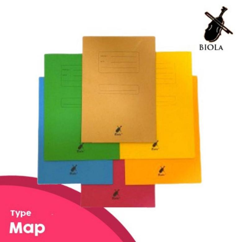 

TERMURAH Stopmap Biola 5002/Map Biola 5002 ( 1pak/50pcs ) Siap kirim
