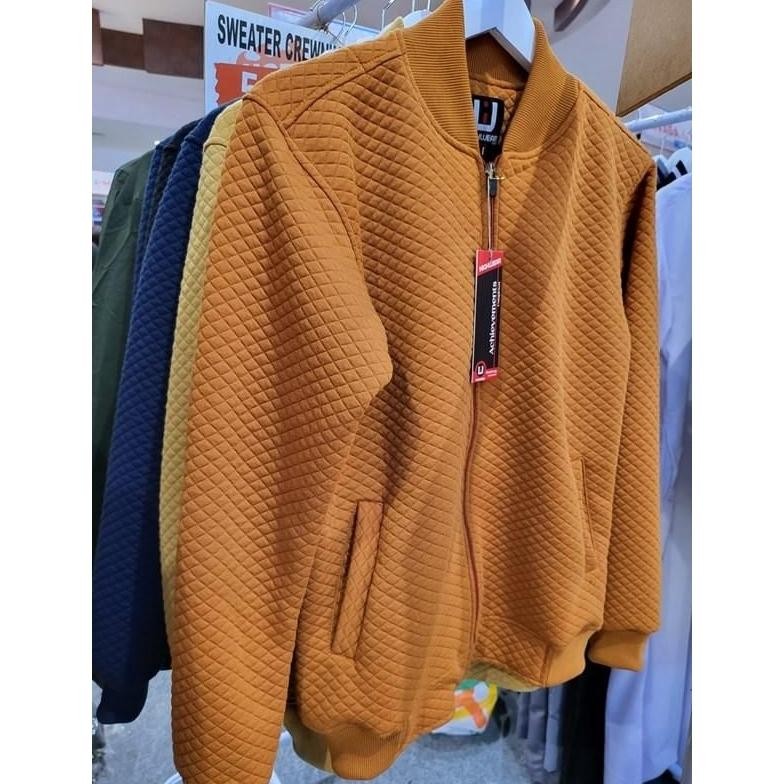 Jaket Comfy Pria / Comfy Jacket / Jaket Motif Diamond / Jaket Pria JunDW