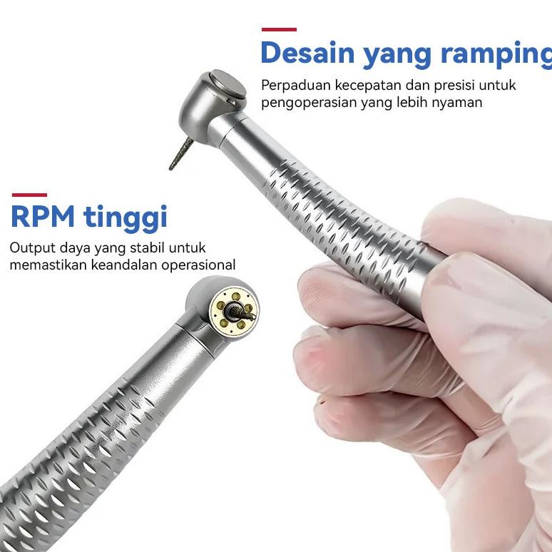 Segera terjual habisHand piece dental WNH High Speed Inner Water / W&H Handpiece HighSpeed SET 2/4 h