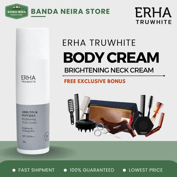 ERHA TRUWHITE Brightening Neck Cream / Pencerah Kulit Leher
