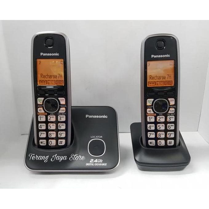 Telepon Wireless Cordless Panasonic KX-TG3712 Telepon Rumah Wireless