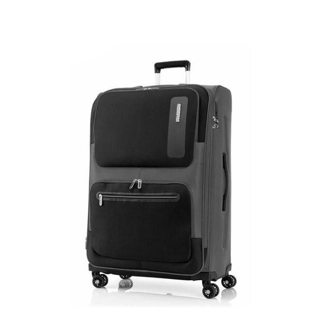Koper American Tourister Maxwell Spinner Softcase 25 inch Medium Size