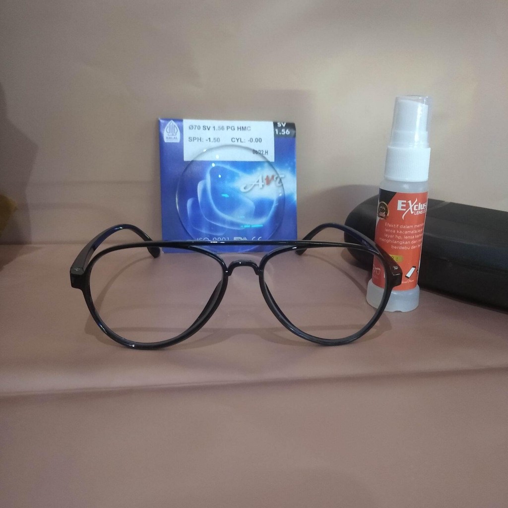 KACAMATA MINUS PRIA AVIATOR PHOTOCROMIC