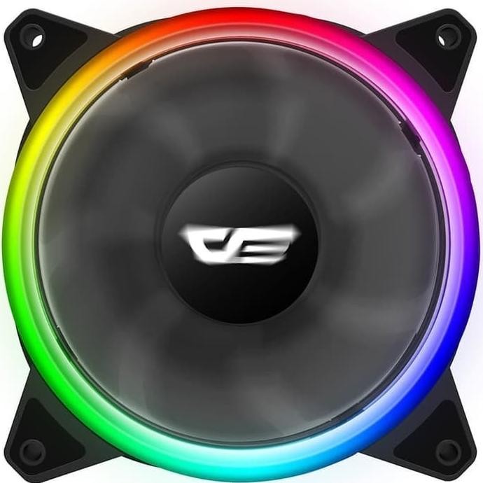 Fan Casing - DarkFlash aigo DR12 Pro RGB Double Ring Fan Single Pack