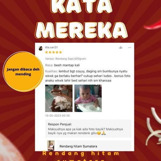 

Promo..!!! Rendang Eko Kayes - Icip Icip [Best-Seller] Asli Sumatra | Makanan Instan Fg-87