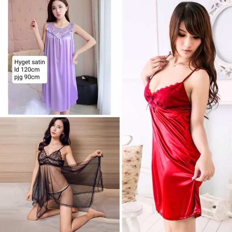 LINGERIE SEXY DRESS MINI DRESS,BAJU TIDUR SEXY