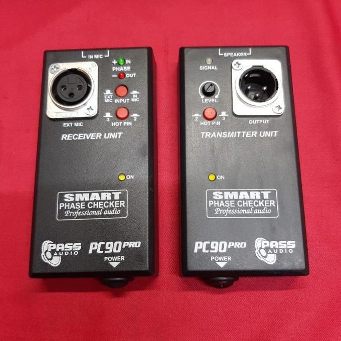 Phase Checker Polarity Checker Pass Audio Pro 9 New New Stok