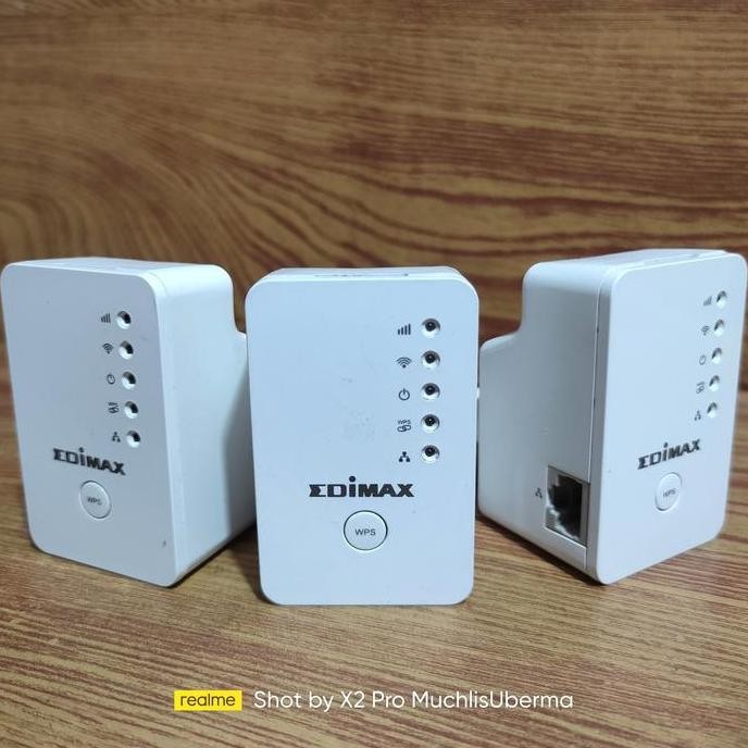 Edimax Ew-7438Rpn N300 Mini Wifi Extender Repeater Ap Penguat Sinyal New Stok