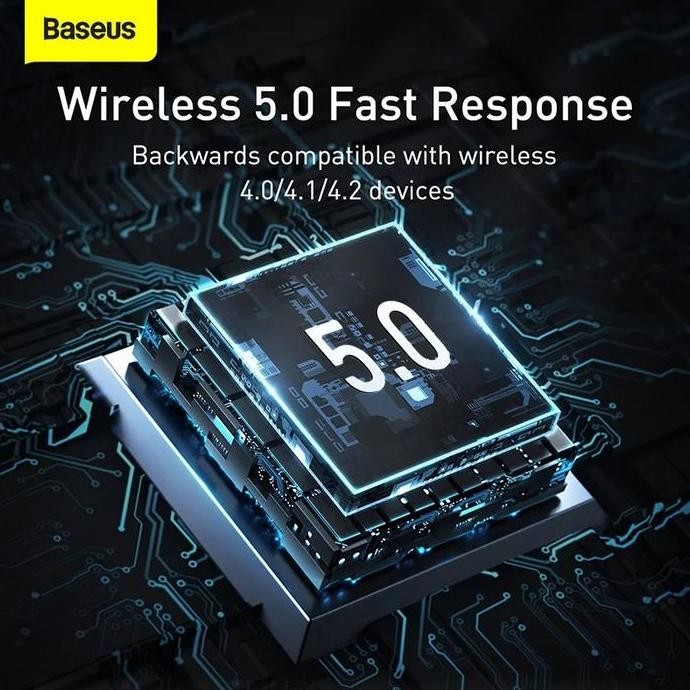 Baseus Bluetooth 5.0 Dongle Wireless Adpater New Stok