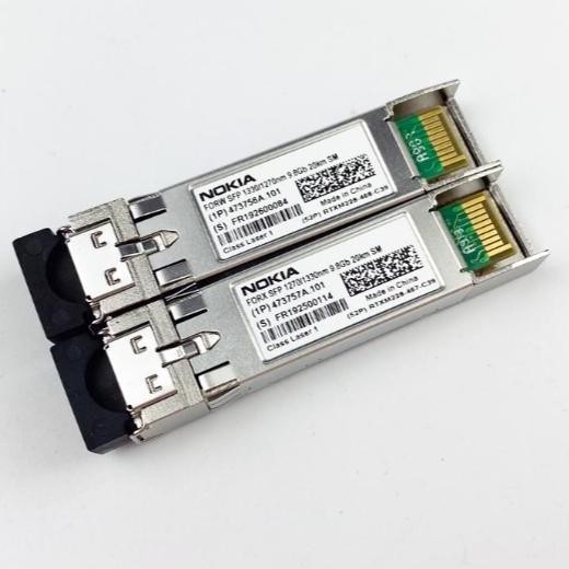 Sfp+ Bidi Nokia 10G 20Km Single Core (Sepasang) New Stok