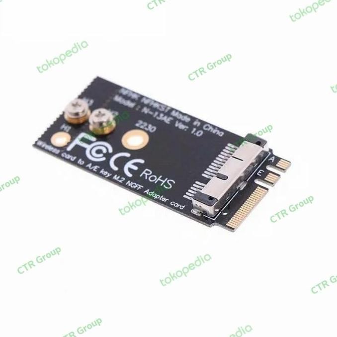 Converter Wifi Apple Mac To M.2 Ngff 6+12Pin Adapter For Pc Hackintosh New Stok