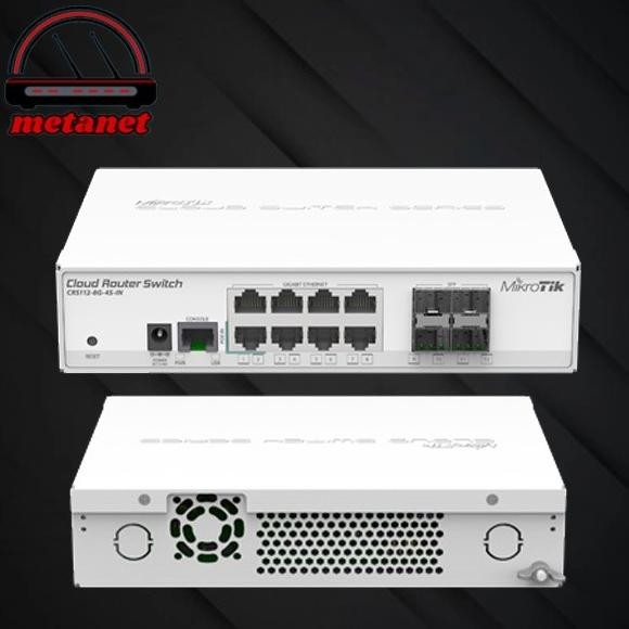 Mikrotik Crs 112 8G 4S In Crs112-8G-4S-In New Stok