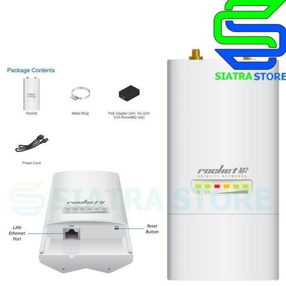 Ubiquiti Rocket M2 Rm2 New Stok