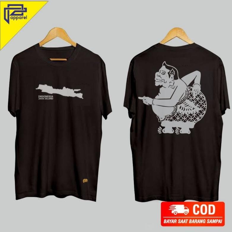 Promo Kaos Distro Wayang Kaos Wayang Semar Kaos Pria Kaos Distro Atasan Pakaian Pria Baju Cowok
