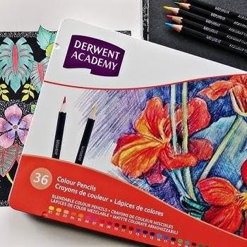 

Pensil Warna Derwent Academy Coloring Pencil Color Set Metal Tin