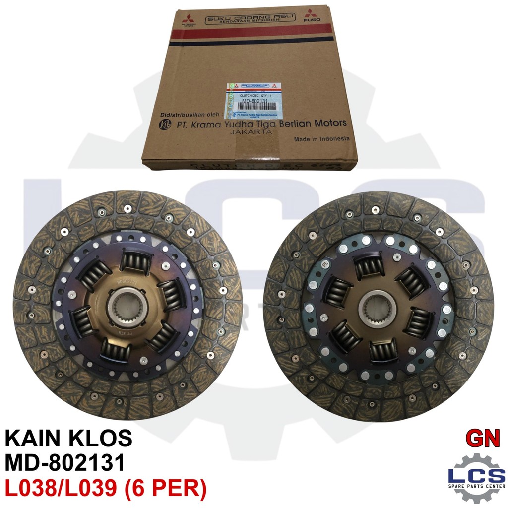 KAIN KLOS L038/L039 (6 PER) P/N MD802131